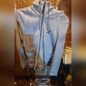 JORDAN Zip Up Hoodie Size Large